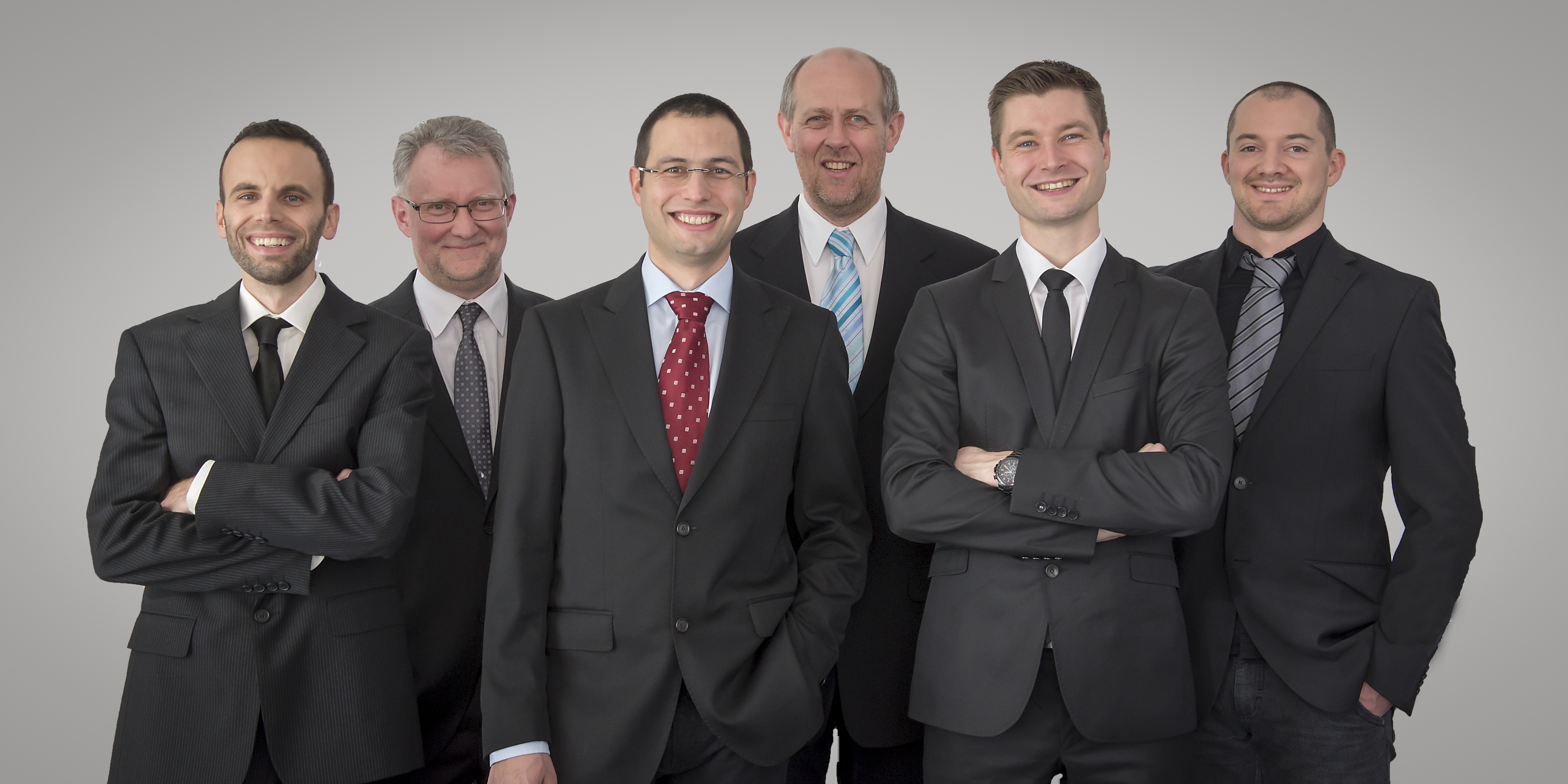 Foto: ABP PATENT NETWORK GmbH (frei) Das ABP-Team, das hinter der Entwicklung der neuen Software steht (v.l.n.r.): Herbert Wagner, Norbert Schett, Teammanager Christian Felbinger, Einar Steinsson, Markus Zeilinger und Michael Antensteiner
