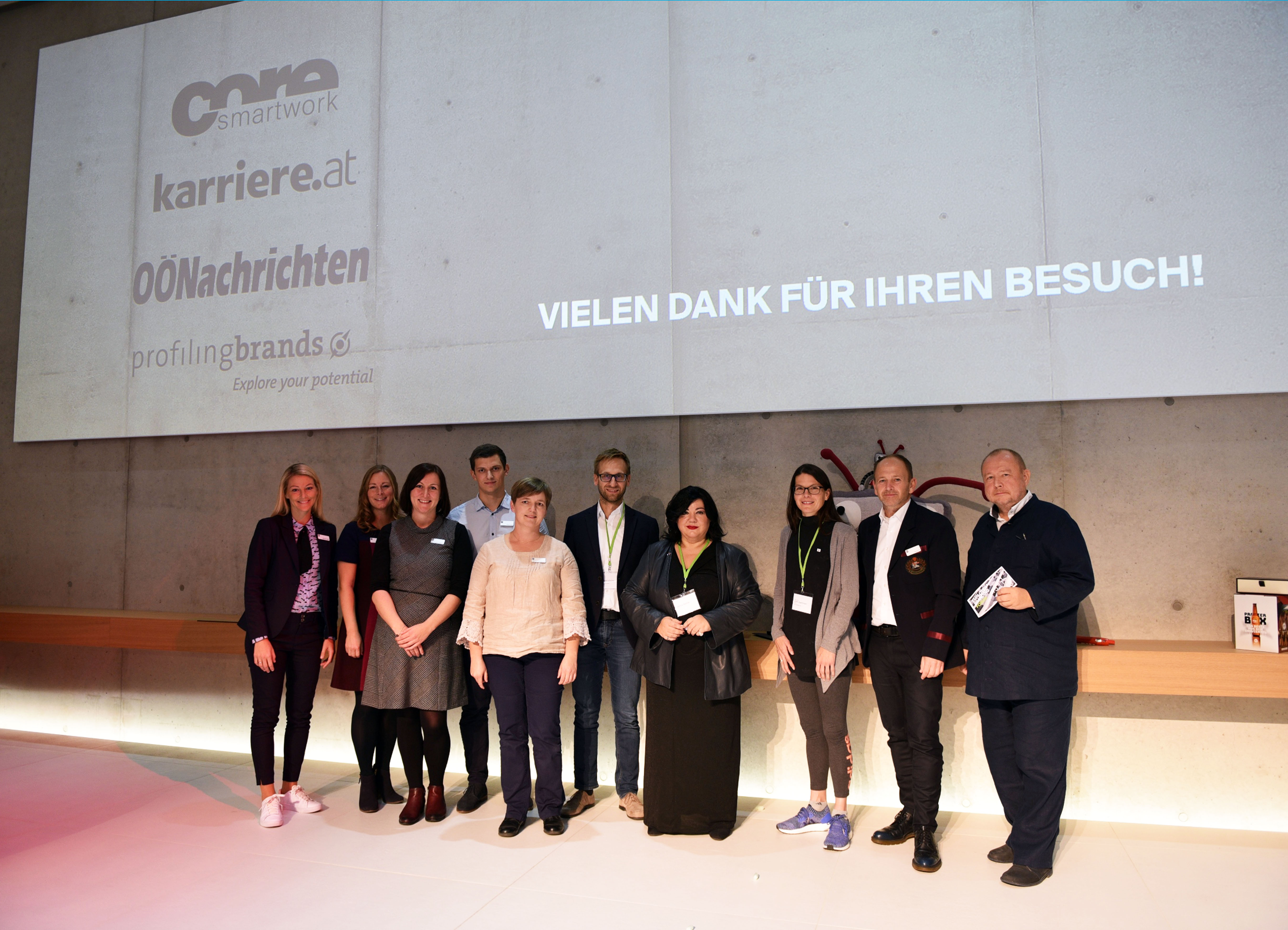 Vortragende und Veranstalter konnten sich über ein überaus erfolgreiches Employer Branding Forum im oberösterreichischen Gurten freuen. Fotos: CORE smartwork (frei)
