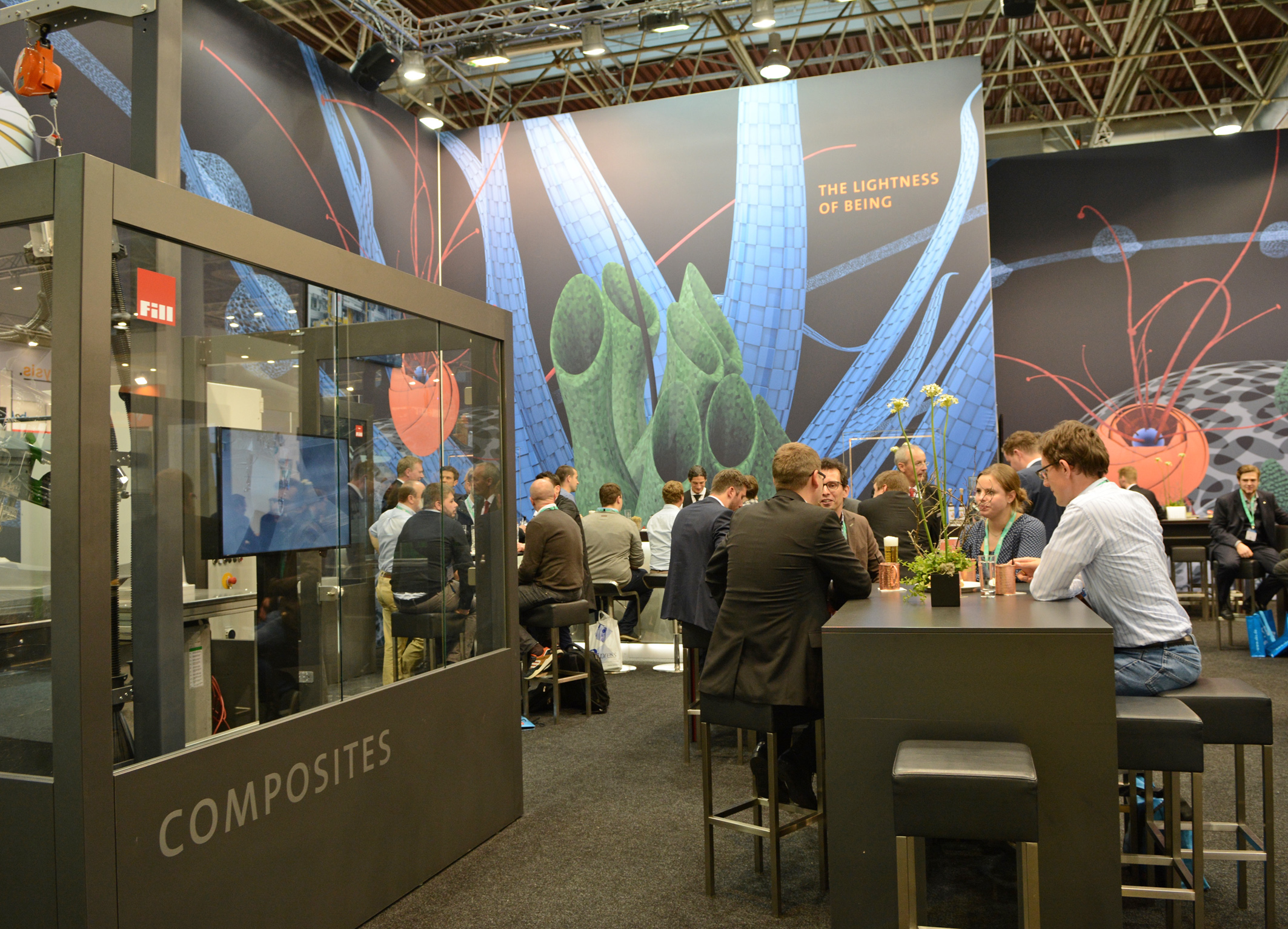 Fill Maschinenbau setzte mit führender Mechatronik aus Oberösterreich neue Impulse auf der internationalen Kunststoffmesse K 2016 in Düsseldorf. Foto: Fill Maschinenbau (frei)