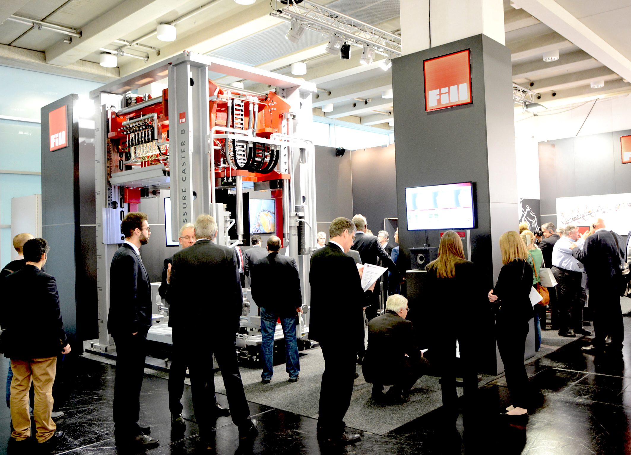 Die „Fill Foundry Wolrd“ war eines der Highlights auf der internationalen Fachmesse Euroguss vom 12. bis 14. Jänner 2016 in Nürnberg. Foto: Fill Maschinenbau (frei)