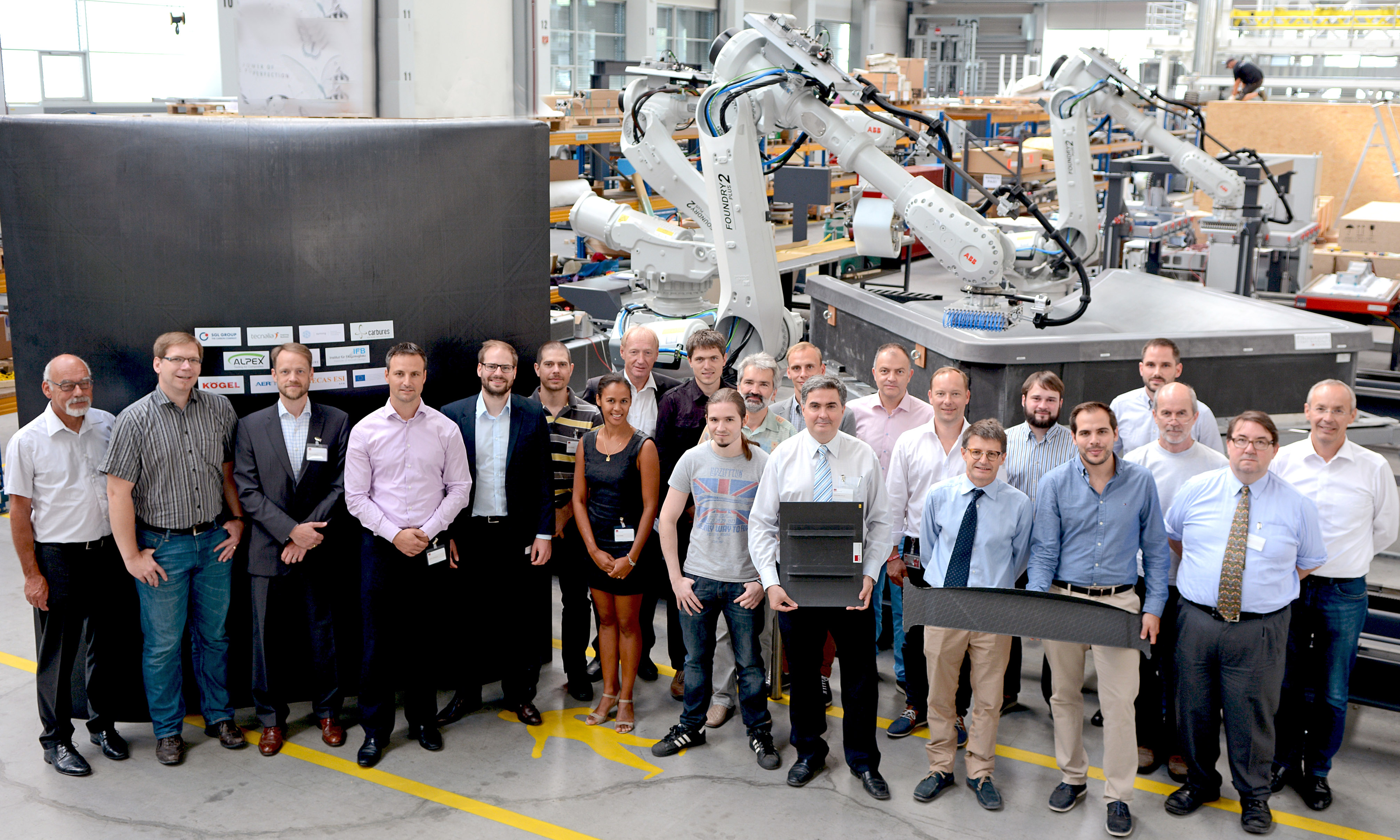 JEC Award für Fill Maschinenbau: Gemeinsam mit einem europäischen Konsortium wurde das oberösterreichische Unternehmen für das innovative LOWFLIP Projekt ausgezeichnet. Foto: Fill Maschinenbau (frei)