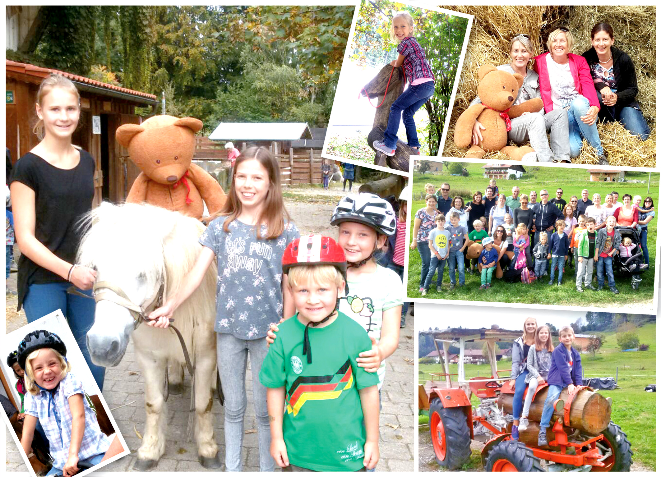 Herzkranke Kinder und ihre Angehörigen hatten beim Erlebnistag auf dem Ponyhof viel Spaß. Sie vergnügten sich beim Reiten sowie beim Pferde füttern und streicheln. Fotos: Herzkinder Österreich (frei)