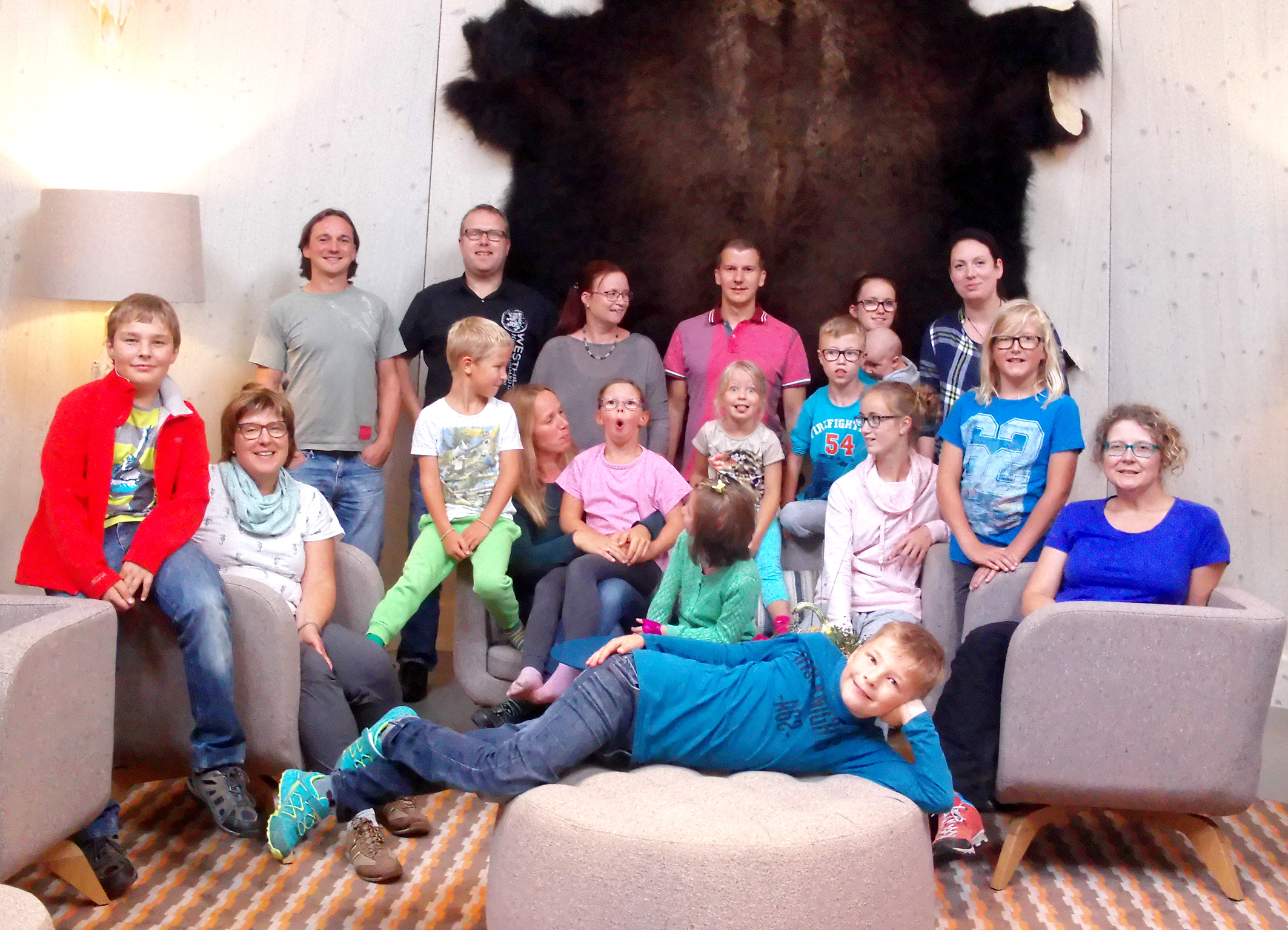 Herzkranke Kinder und deren Familien genossen den erlebnisreichen Tag im Erlebnispark IKUNA. Foto: Herzkinder Österreich (frei)
