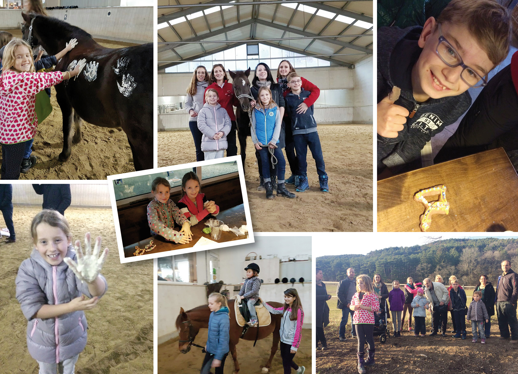Herzkranke Kinder genossen den Aufenthalt auf dem Ponyhof und den Kontakt mit den geduldigen Pferden. Fotos: Herzkinder Österreich (frei)