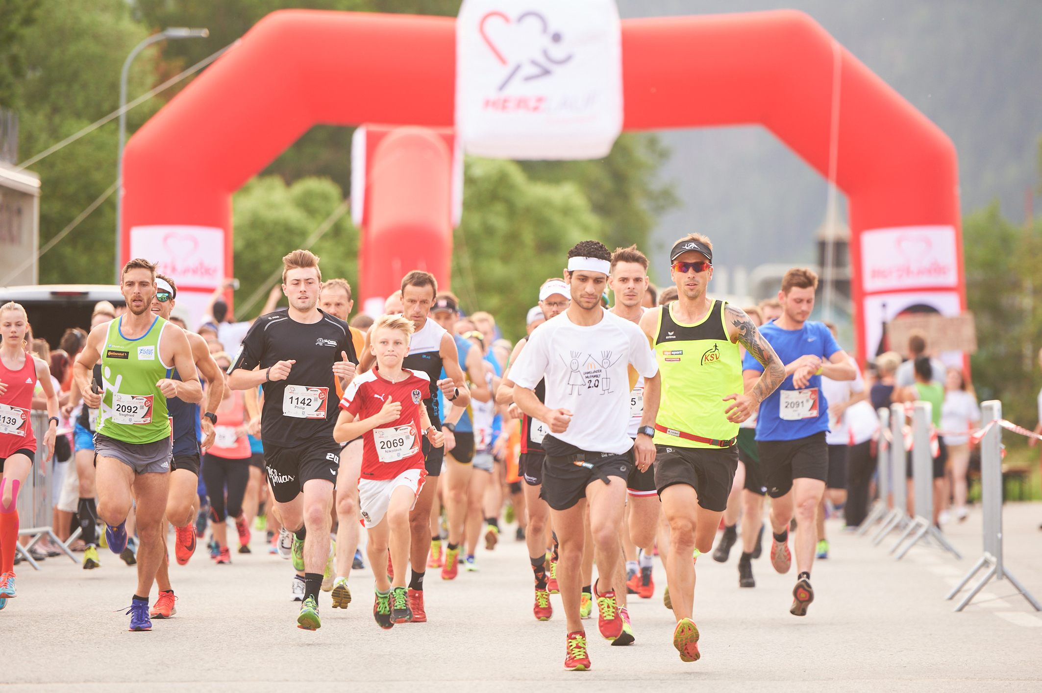 Alle Laufbegeisterten – Anfänger, Fortgeschrittene oder Profis – sind beim Herzlauf in Krieglach herzlich willkommen. Foto: Mathias Lauringer (frei)