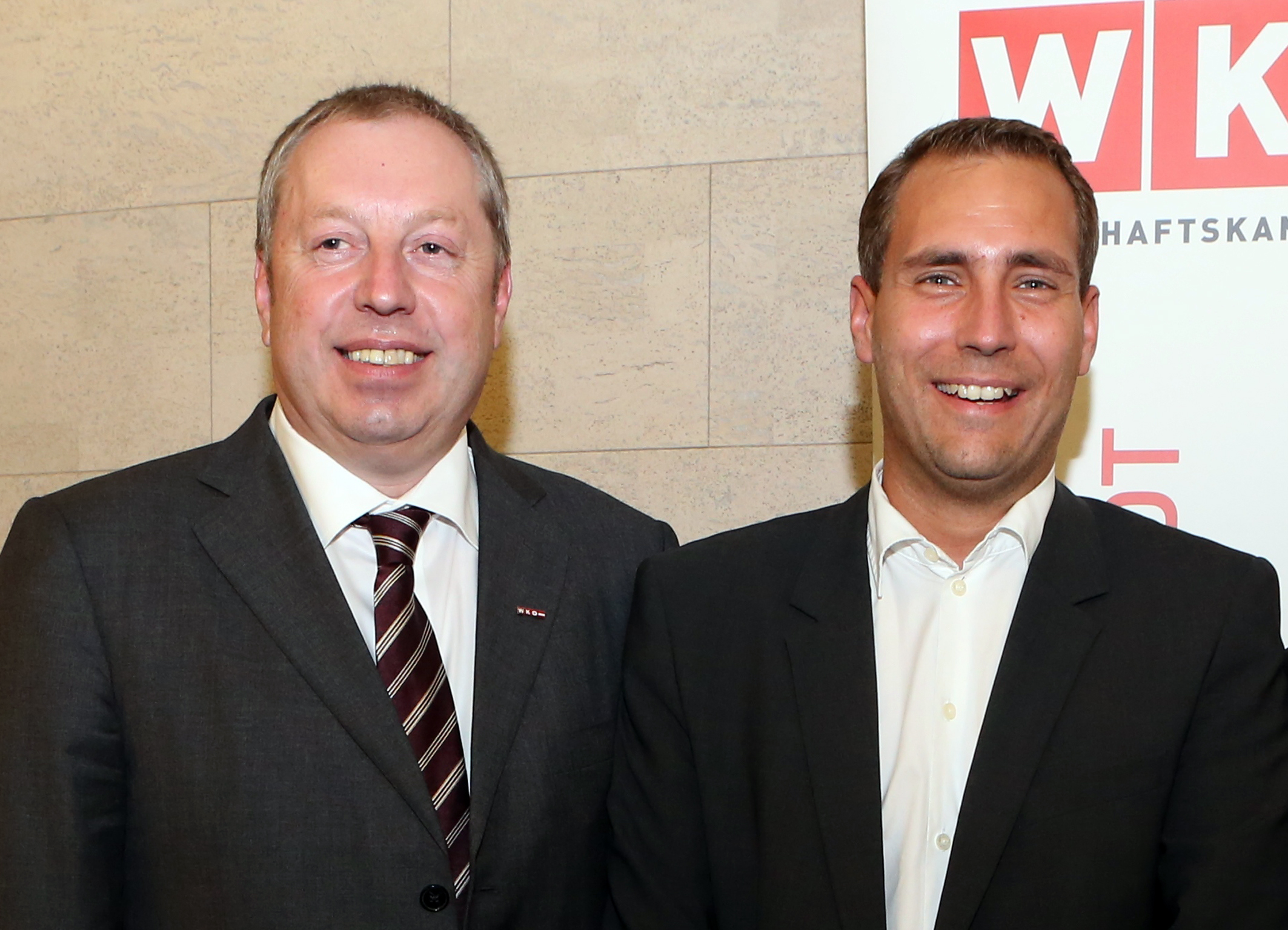 Eduard Riegler, Bezirksstellenobmann WKO Steyr-Stadt und Ing. Wolfgang Bräu, Sprecher der IT Experts Austria, laden zum Bildungsgipfel „Frauen in die IT“ ein. Foto: IT Experts Austria (frei)