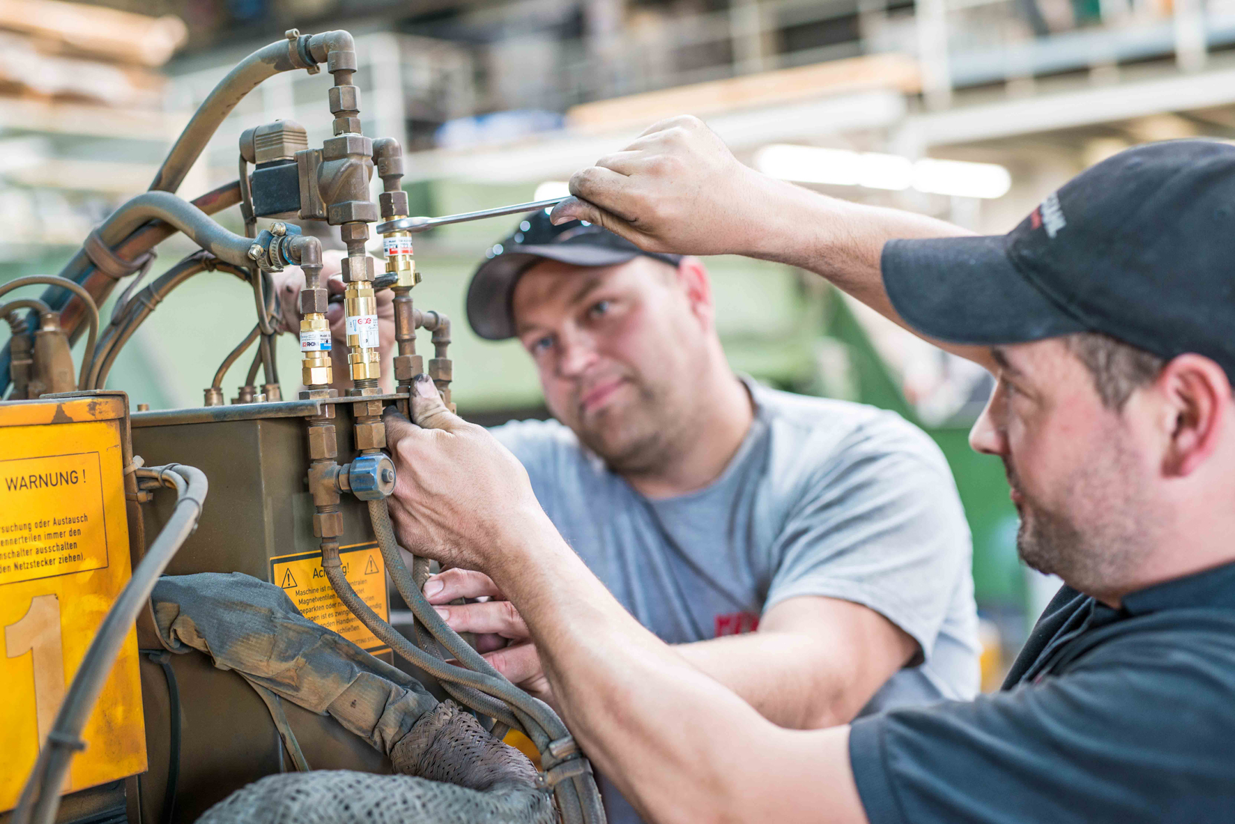 Der professionelle Instandhaltungsservice durch Fachkräfte von Metall Präzision Halbwachs verlängert die Lebensdauer von Betriebsanlagen enorm. Foto: MPH (frei)