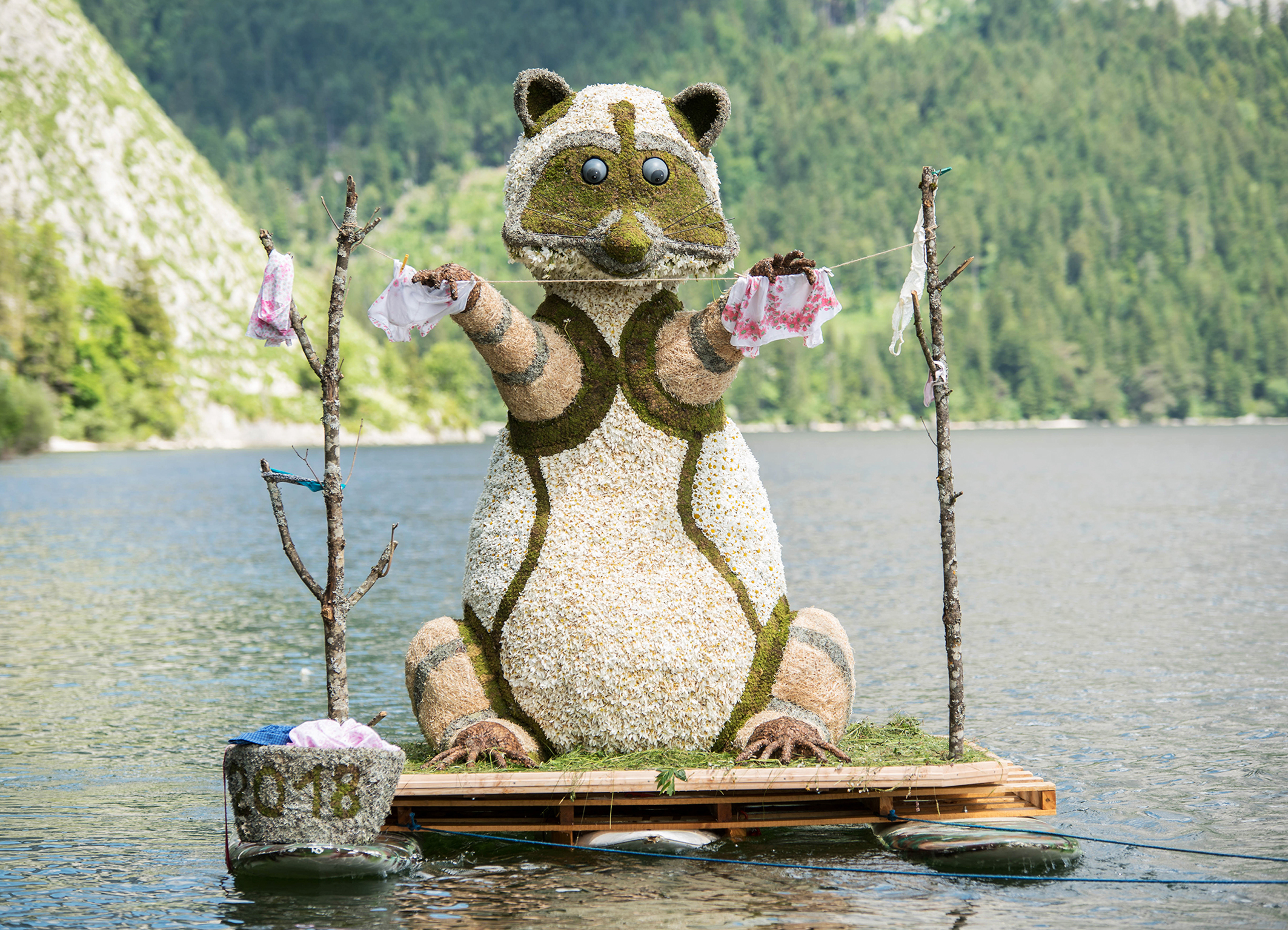 Bild 3: In Bad Aussee konnte der Waschbär in der Kategorie Neue Aufbauten gemeinsam mit der Eule überzeugen.
