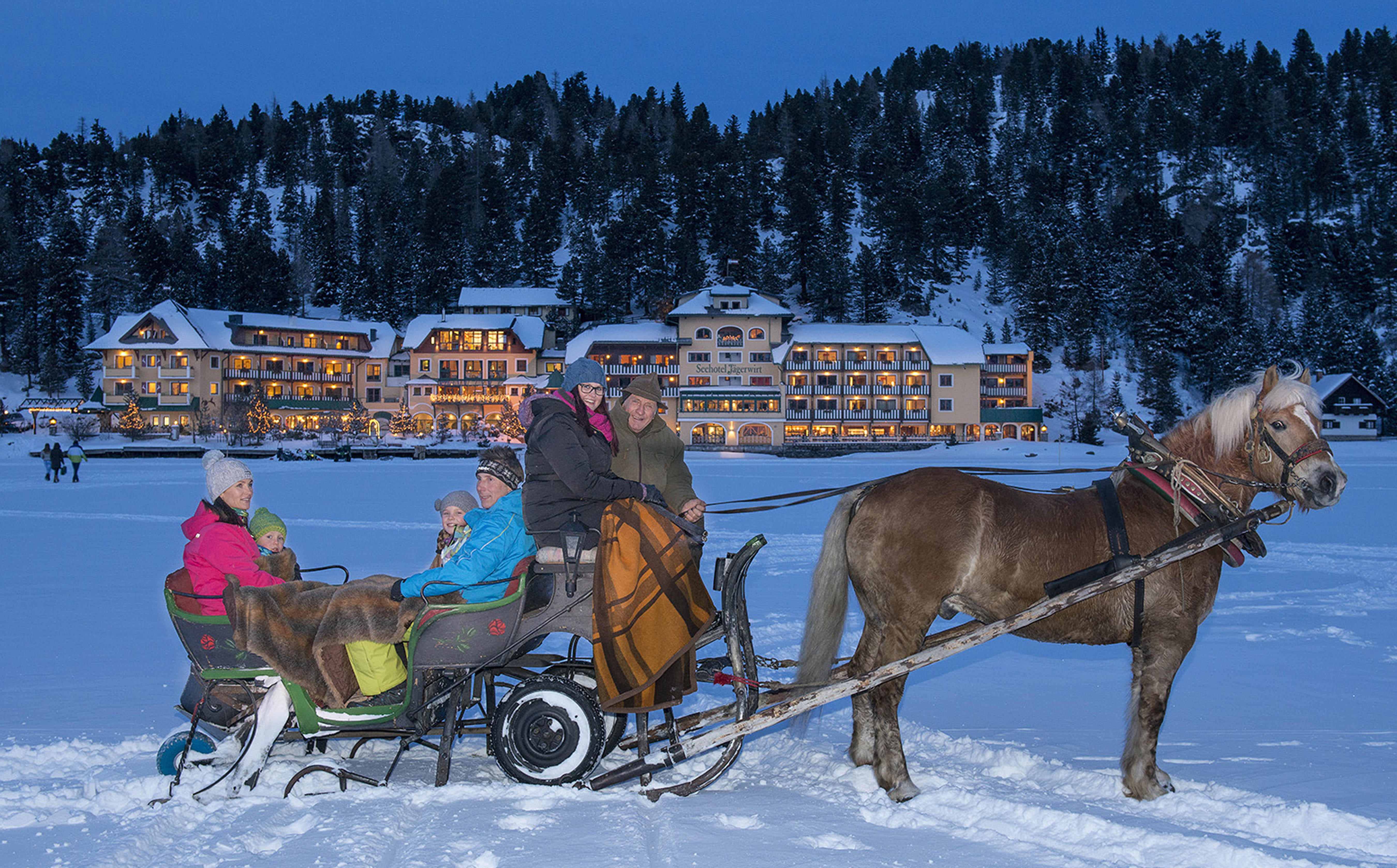 Romantik für Familien wird im Romantik Seehotel Jägerwirt auf der Turracher Höhe groß geschrieben. Foto: Romantik Seehotel Jägerwirt (frei)