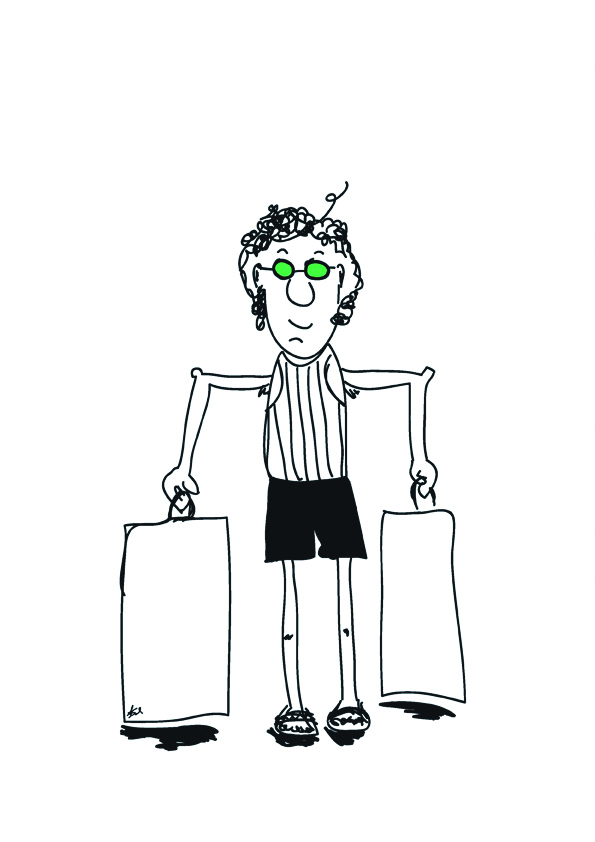 Die Steirischen Versicherungsagenturen haben für Urlauber die passenden Versicherungen, damit diese bei ihrer Reise echt sicher sein können. Illustration: Anna Schoiswohl (frei)